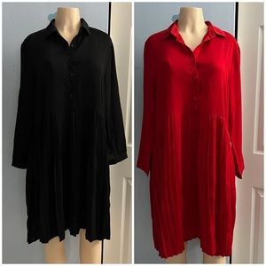 NWT Red dress and Black dress